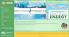 Desktop Screenshot of energynd.com